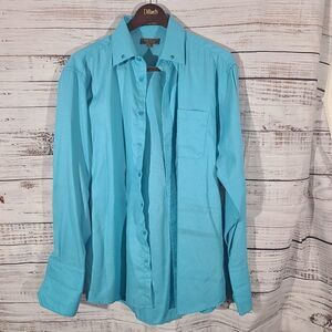 223 - Henri Picard dress shirt - 17.5 36/37- jeweled collar - impressive shirt